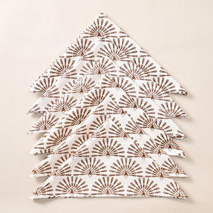 Mayura Rhombus Block Printed Napkin