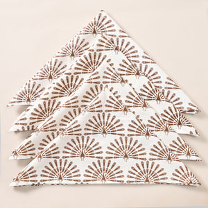 Mayura Rhombus Block Printed Napkin