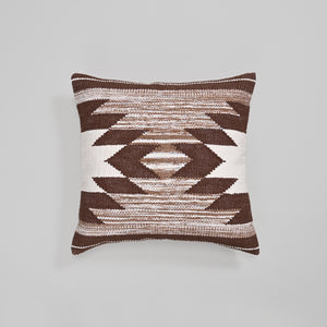 Aztec Woven Cushion Cover – Pure Cotton Geometric Textured Cushion