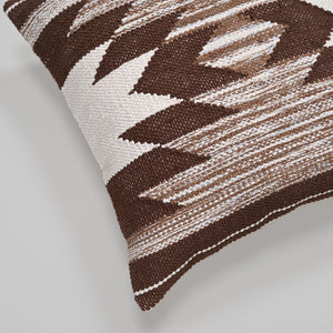 Aztec Woven Cushion Cover – Pure Cotton Geometric Textured Cushion