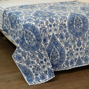 Damask Lightweight Cotton Dohar – Summer AC Blanket