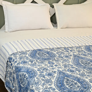 Damask Lightweight Cotton Dohar – Summer AC Blanket
