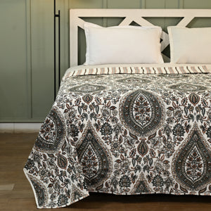 Damask Lightweight Cotton Dohar – Summer AC Blanket