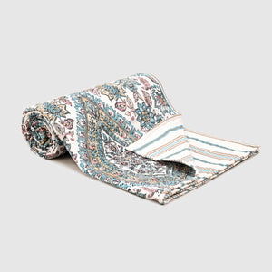 Damask Lightweight Cotton Dohar – Summer AC Blanket
