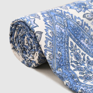 Damask Lightweight Cotton Dohar – Summer AC Blanket