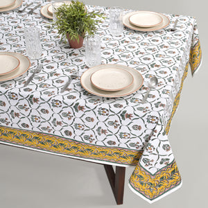 Gulal Block Printed Table Cover