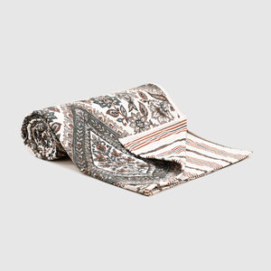 Damask Lightweight Cotton Dohar – Summer AC Blanket