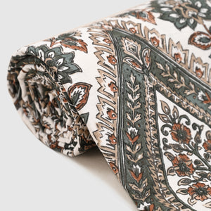 Damask Lightweight Cotton Dohar – Summer AC Blanket