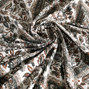 Damask Lightweight Cotton Dohar – Summer AC Blanket
