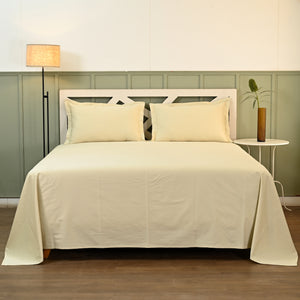 400 TC Premium Cotton Bed Sheet Set – Satin Weave Luxury Bedding