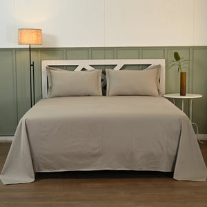 400 TC Premium Cotton Bed Sheet Set – Satin Weave Luxury Bedding
