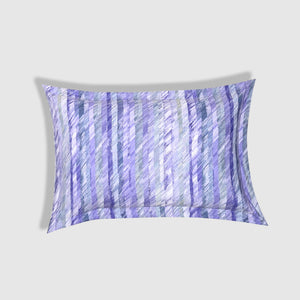 Kaleida - Violet | 300 TC Percale King Size Bed Sheet Set