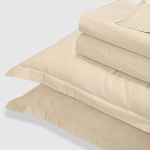 400 TC Premium Cotton Bed Sheet Set – Satin Weave Luxury Bedding
