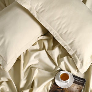 400 TC Premium Cotton Bed Sheet Set – Satin Weave Luxury Bedding