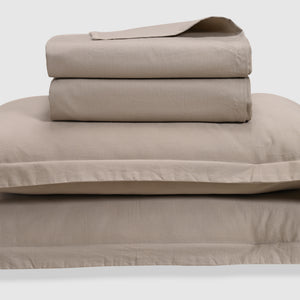 400 TC Premium Cotton Bed Sheet Set – Satin Weave Luxury Bedding