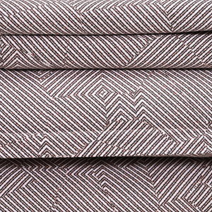 Maverick - Plum Bark | 300 TC Percale King Size Bed Sheet Set