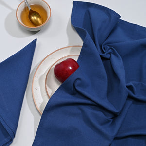 Natural Blue Kitchen Towel 2 Pc Set