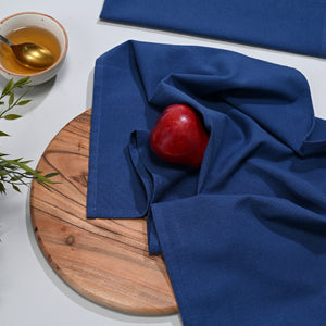 Natural Blue Kitchen Towel 2 Pc Set