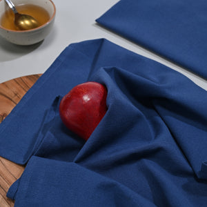Natural Blue Kitchen Towel 2 Pc Set