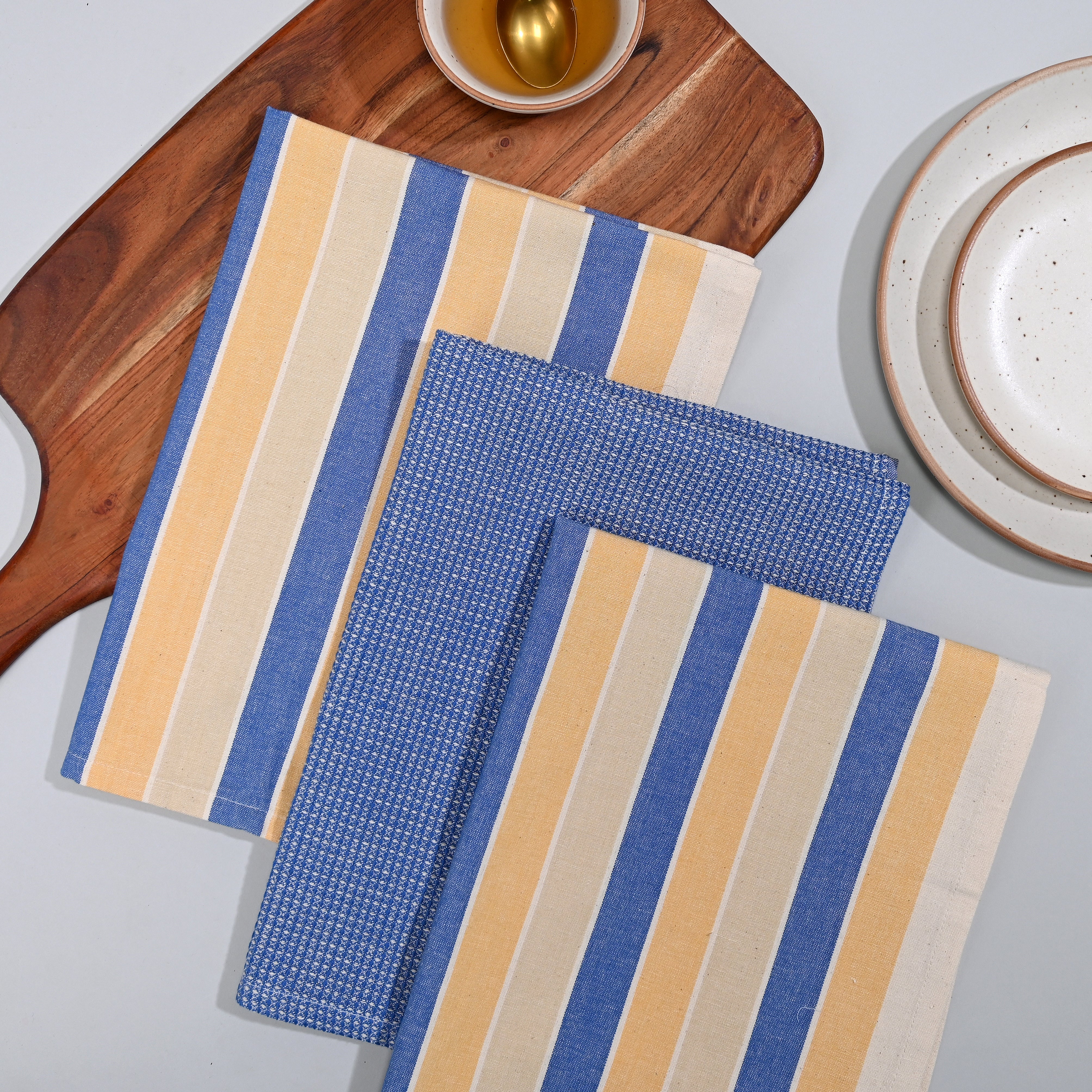 Stripe Kitchen Towel 3 Pc Set