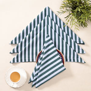 Heritage Stripe Cotton Napkins