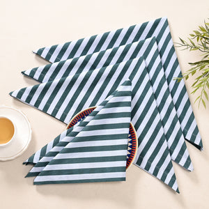 Heritage Stripe Cotton Napkins