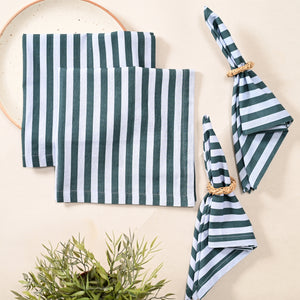 Heritage Stripe Cotton Napkins