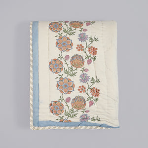 Victoria – Premium Jaipuri Hand Block Printed Quilt