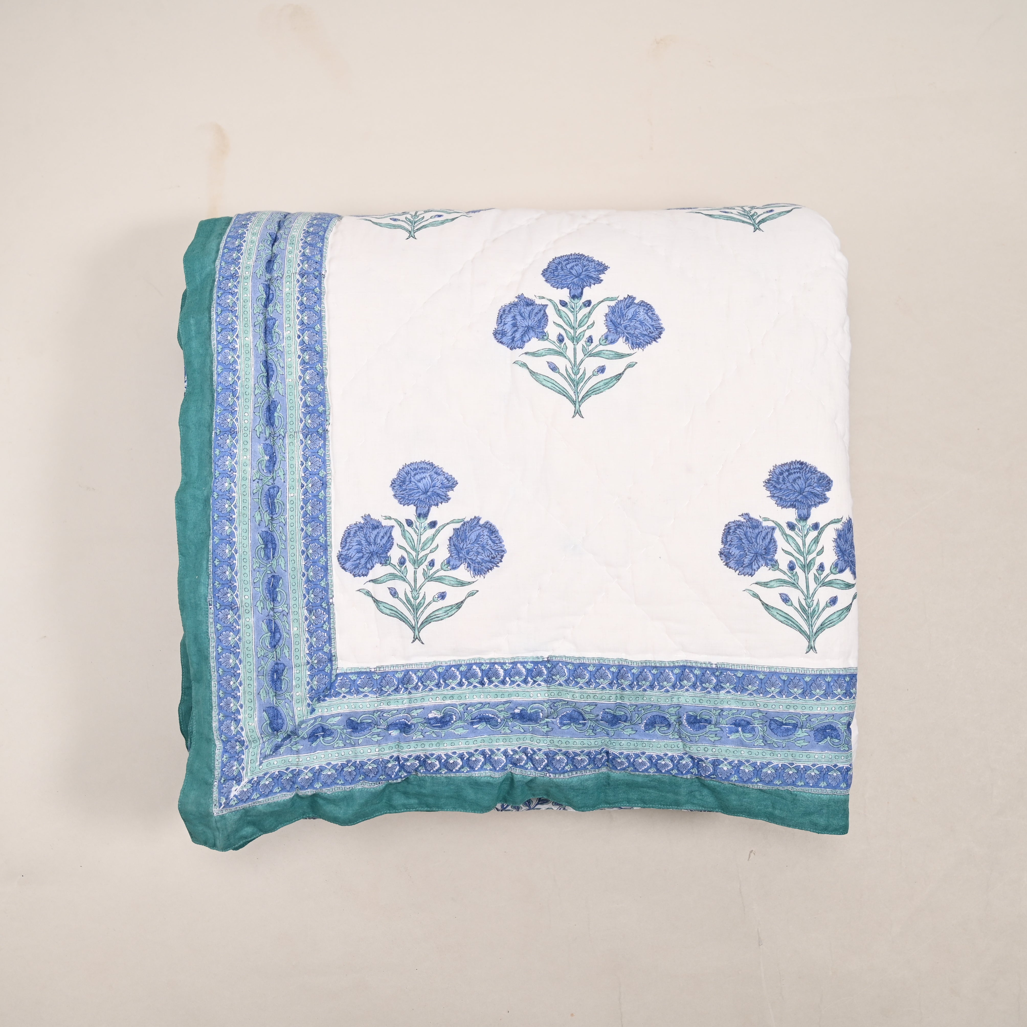 Bagh Premium Hand Made Jaipur Reversible Quilt
