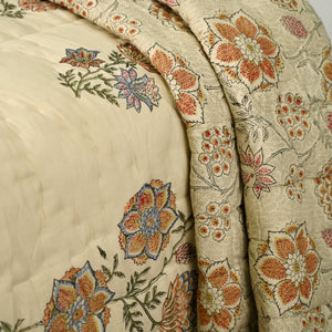 Victoria – Premium Jaipuri Hand Block Printed Quilt