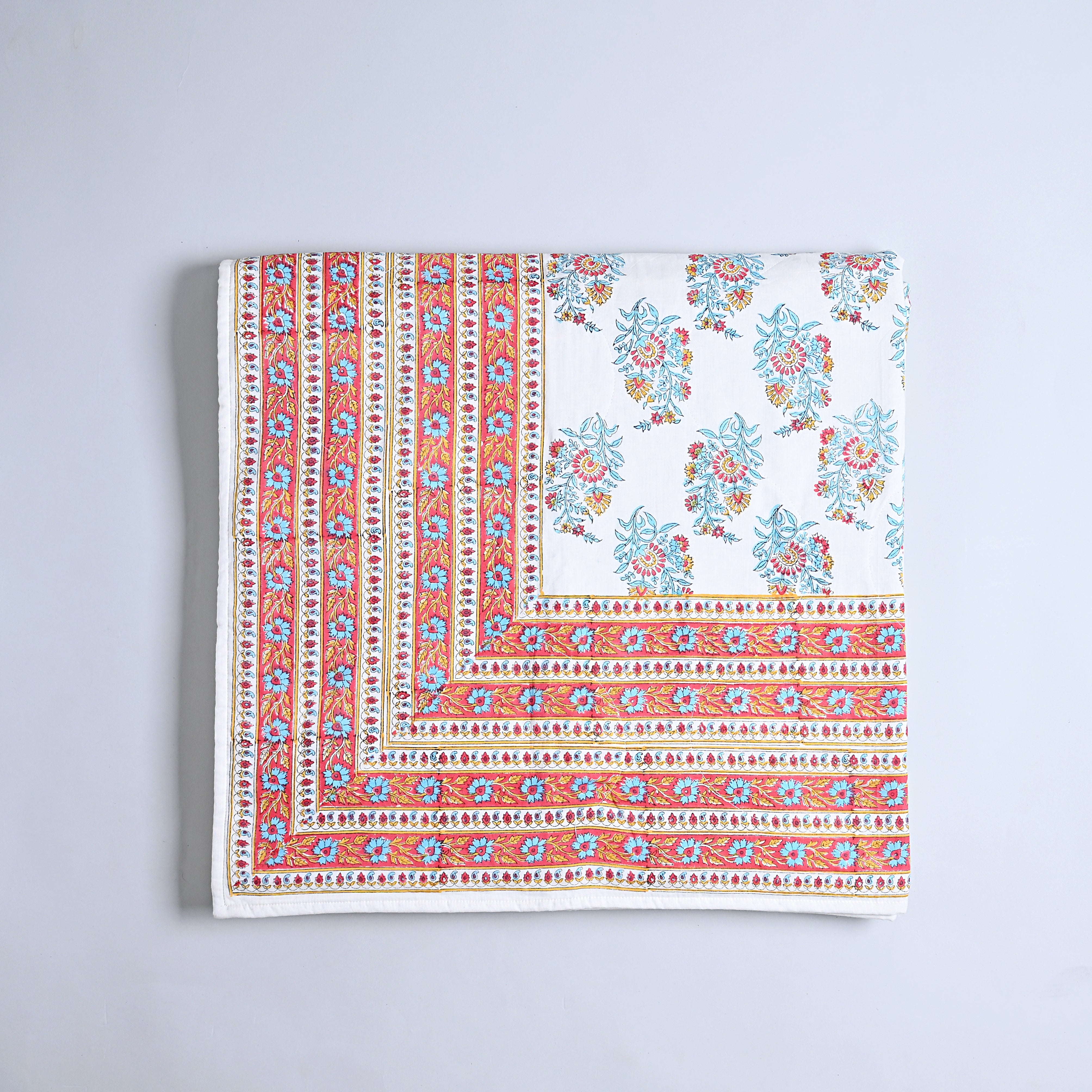 Malti Lightwight Flannel Filled, Soft Summer Blanket/ Dohar