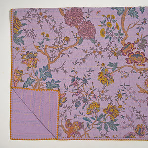 Gracious Hand Stitched Kantha Gudari/ Bed Cover