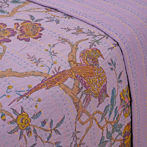 Gracious Hand Stitched Kantha Gudari/ Bed Cover