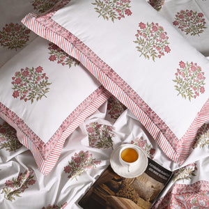 Florence Block Printed Bed Sheet Set