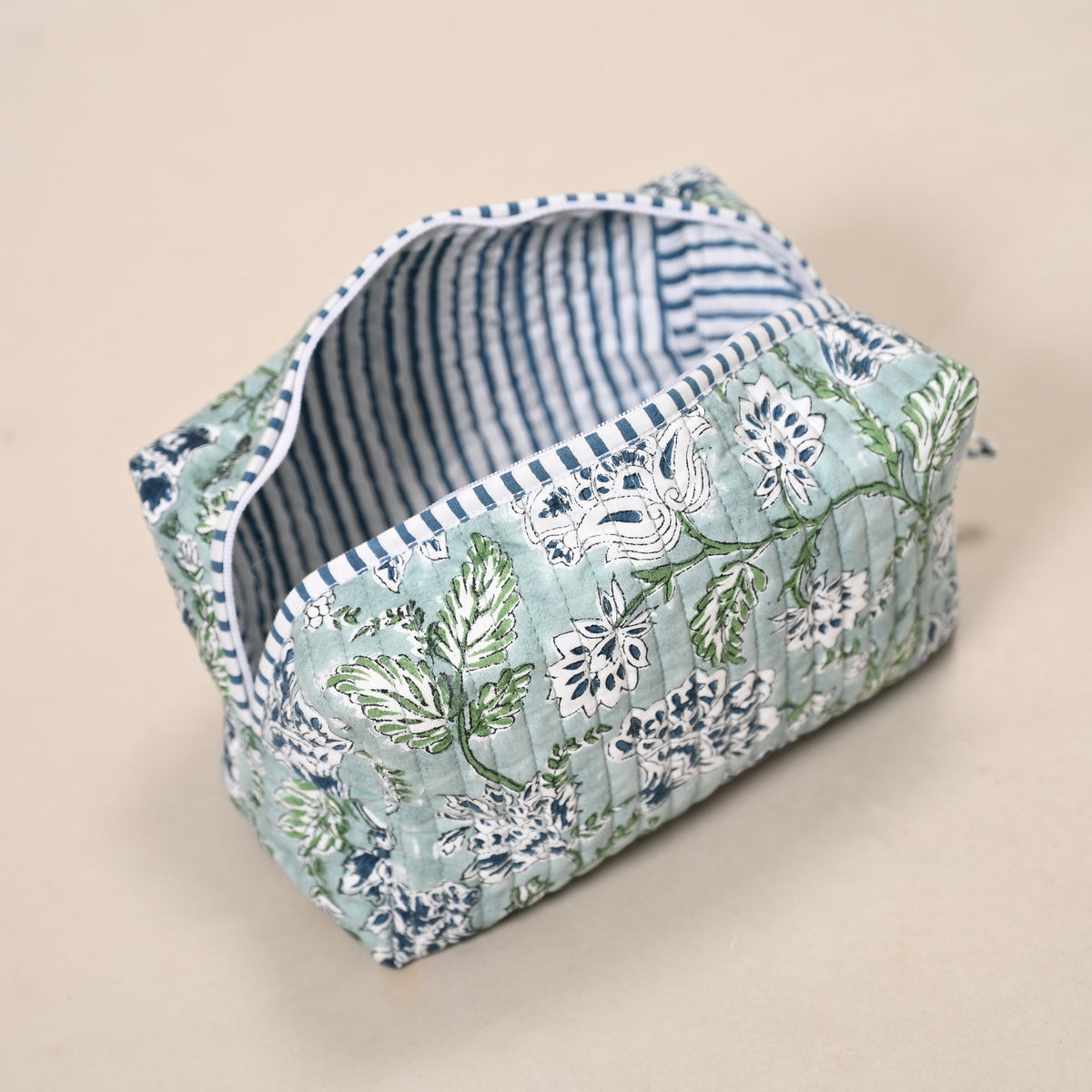 Hanami Quilted Pouch Set – Set of 2