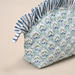 Hanami Soft Curve Quilted Pouch Set – Set of 2