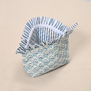 Hanami Soft Curve Quilted Pouch Set – Set of 2