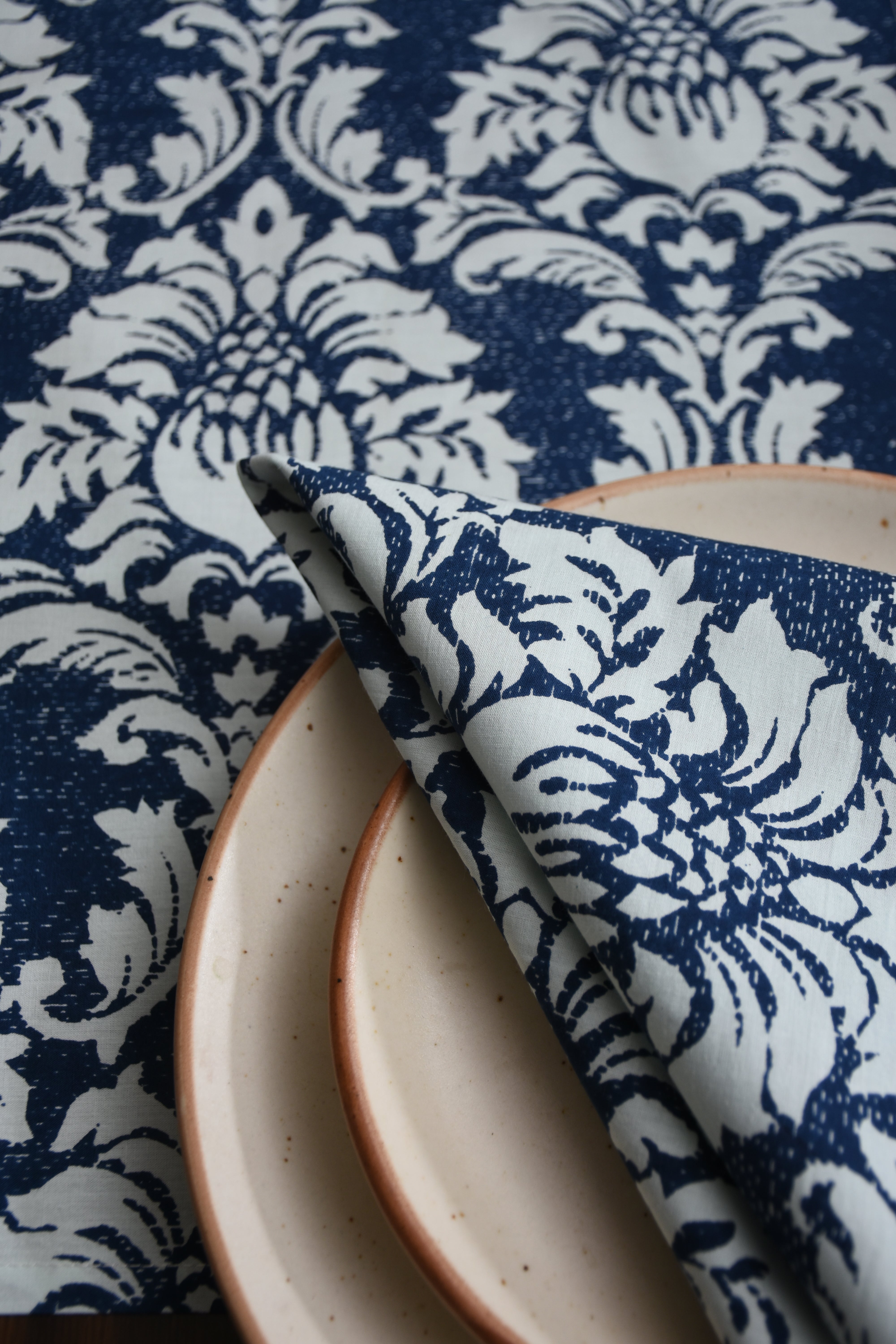 Damask Napkin 6 Pc Set