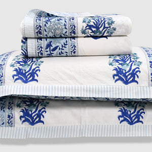 Kamla Block Printed Bed Sheet