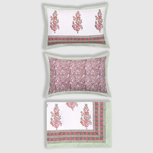Kamla Block Printed Bed Sheet