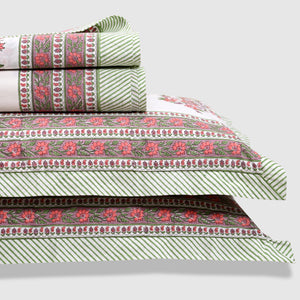 Kamla Block Printed Bed Sheet