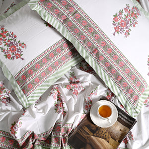 Kamla Block Printed Bed Sheet
