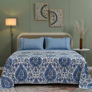 Damask Lightweight Cotton Dohar – Summer AC Blanket