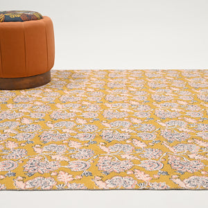Ortencia Block Printed Area Rug