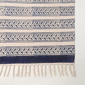 Formentera Block Printed Area Rug