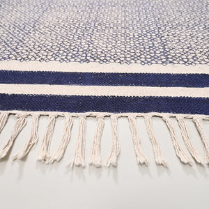 Greek Block Printed Area Rug