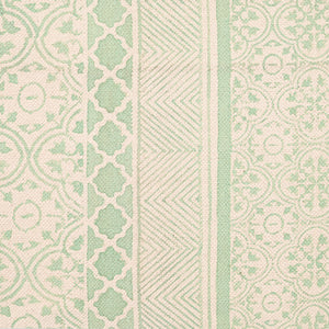 Persian Block Printed Area Rug