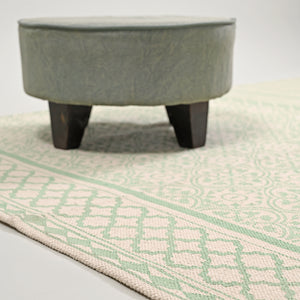 Persian Block Printed Area Rug