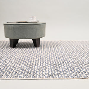 Retro Block Printed Area Rug