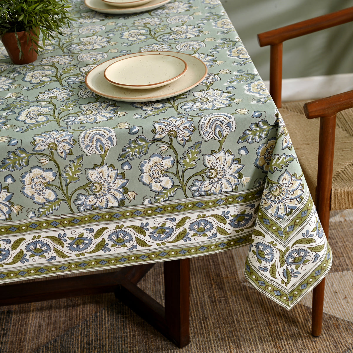 Floral Gulistan Table Cover